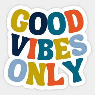 good vibes Sticker